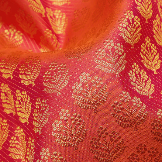 Arunika Floral Zari Kanchipuram Wedding Pure Silk Saree
