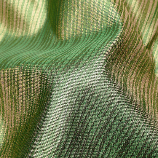Madhavi Butterfly Green & Red Pure Silk Saree