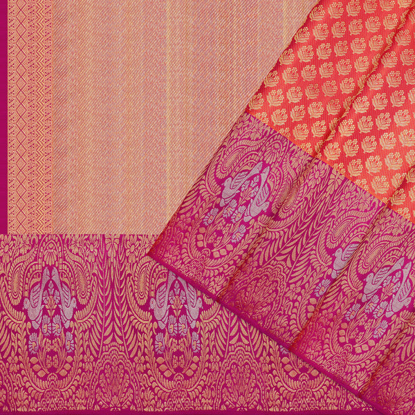 Arunika Floral Zari Kanchipuram Wedding Pure Silk Saree