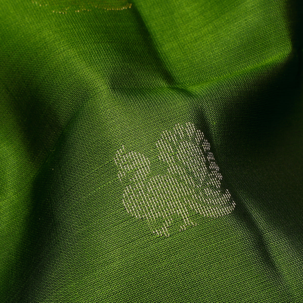 Vanya Green & Coffee Brown Soft Silk Saree