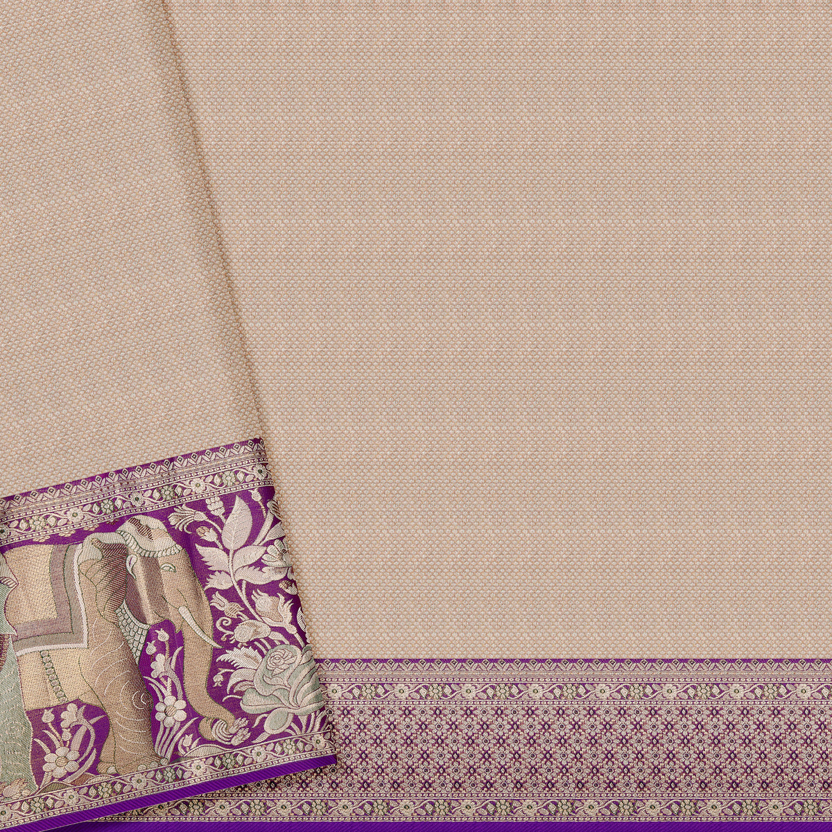 Royal Gaja Jacquard Pure Silk Saree