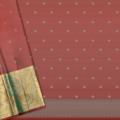 Tarunika Mayura Mint Green Pure Silk Saree