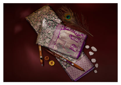 Royal Gaja Jacquard Pure Silk Saree