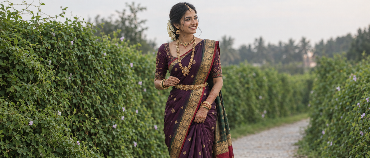 KANCHEEPURAM VINTAGE PURE SILK SAREE