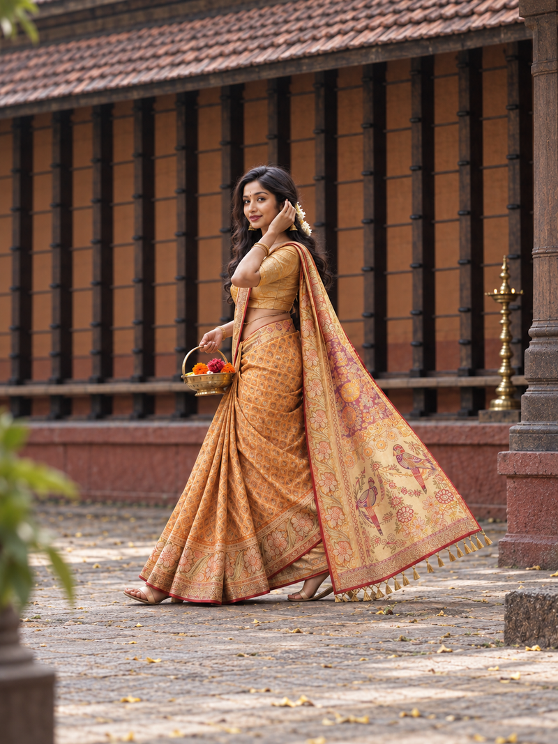 ARANI FANCY PURE SILK SAREES